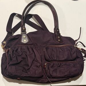 MZ Wallace Dark Purple Baby Bag